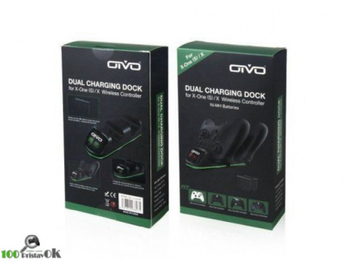 Зарядная станция с двумя аккумуляторами Xbox One 600mAh OIVO (IV-X1876)[XBOX ONE]